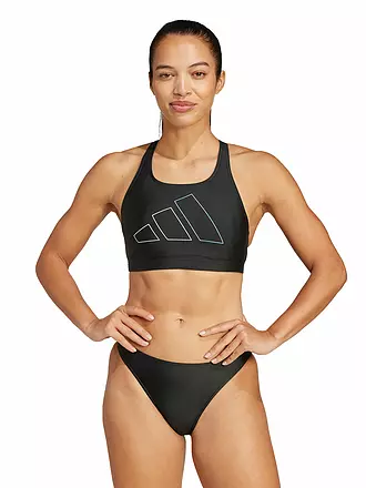 ADIDAS | Damen Bikini Big Bars | schwarz