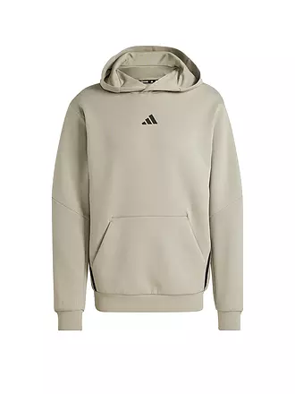 ADIDAS | Damen Fitnesshoodie Designed for Training | camel