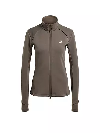 ADIDAS | Damen Fitnessjacke | braun