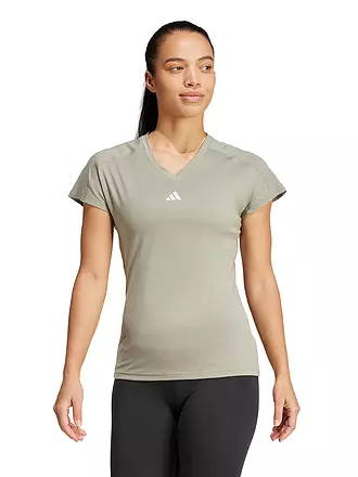 ADIDAS | Damen Fitnessshirt AEROREADY Train Essentials Minimal Branding V-Neck | 