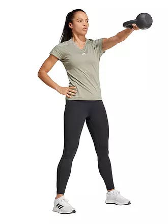 ADIDAS | Damen Fitnessshirt AEROREADY Train Essentials Minimal Branding V-Neck | 