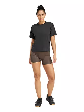 ADIDAS | Damen Fitnessshirt Power Back-Cutout 3-Streifen  | 