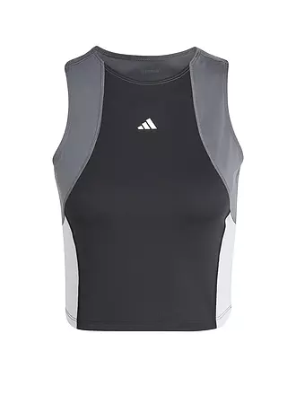 ADIDAS | Damen Fitnesstank Crop | schwarz