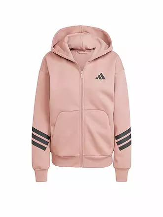 ADIDAS | Damen Kapuzenjacke FI 3S FZ HD | koralle