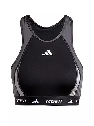 ADIDAS | Damen Sport-BH TECHFIT High-Neck Colorblock Medium Support | 