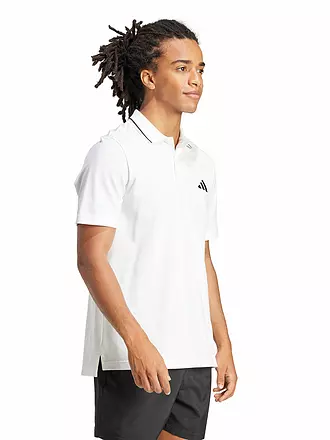 ADIDAS | Herren Poloshirt SL PQ PS | weiss