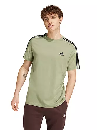 ADIDAS | Herren T-Shirt Essentials Single Jersey 3-Streifen | 