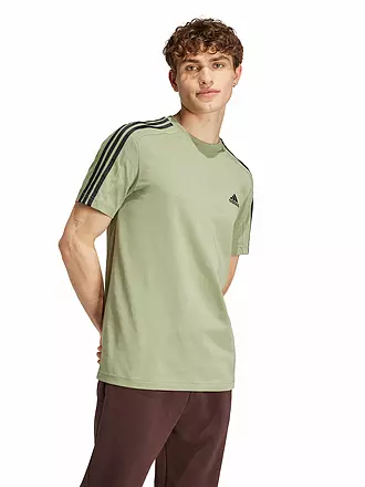 ADIDAS | Herren T-Shirt Essentials Single Jersey 3-Streifen | 