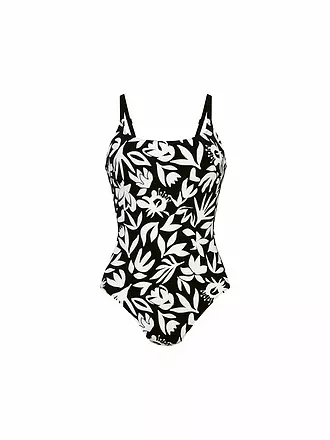 ANITA | Damen Badeanzug RF-To the Beach | schwarz