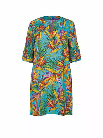 ANITA | Damen Kleid Candy Tropics | türkis