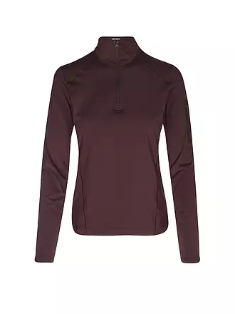 ARCTERYX | Damen Touren Zipshirt Rho | schwarz