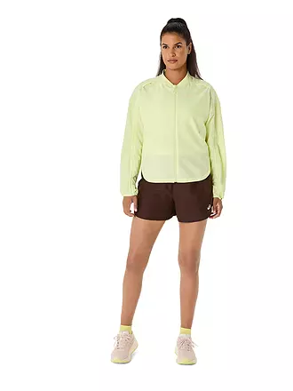 ASICS | Damen Laufjacke Nagino Run Adjustable | gelb