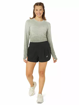 ASICS | Damen Laufshort Road 3,5 in | schwarz