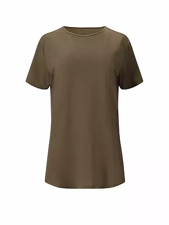 ATHLECIA | Damen Fitnessshirt Lizzy | braun