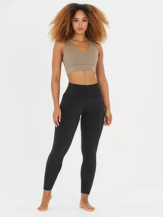 ATHLECIA | Damen Fitnesstight Aliya | schwarz