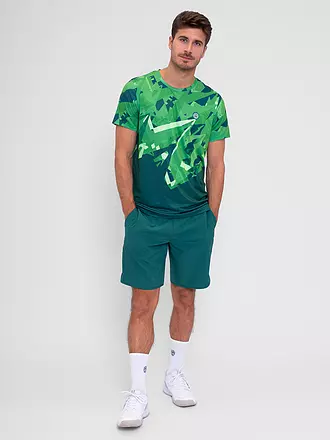 BIDI BADU | Herren Tennisshirt Spike | dunkelgrün