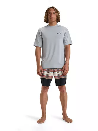 BILLABONG | Herren Lycrashirt Arch Wave | hellgrau