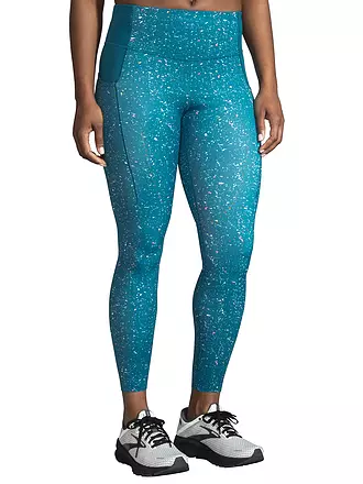 BROOKS | Damen 7/8 Lauftight Method | türkis