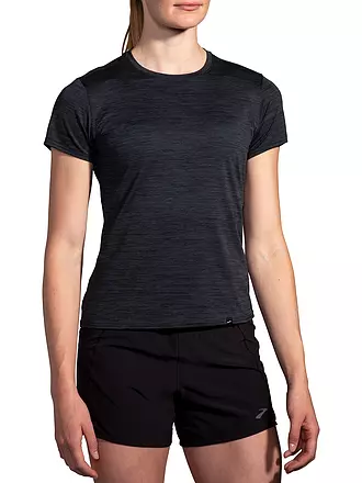 BROOKS | Damen Laufshirt Luxe | schwarz