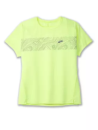 BROOKS | Damen Trail Laufshirt Print Free | 