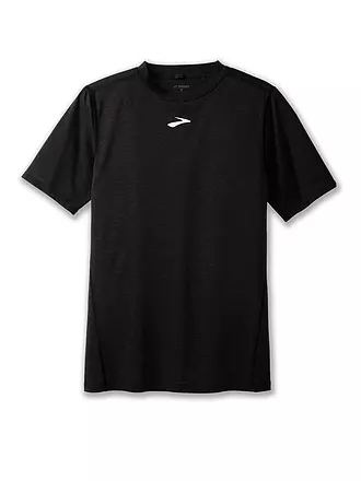 BROOKS | Herren Laufshirt High Point SS | schwarz