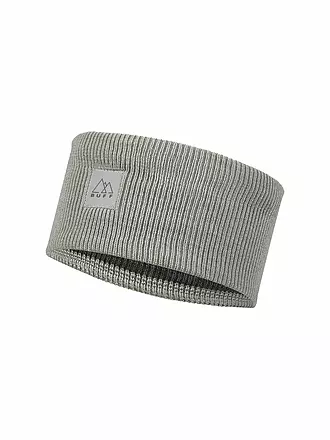 BUFF | Stirnband CrossKnit | hellgrau