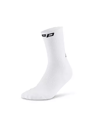 CEP | Damen Laufsocken Mid Cut 5.0 | weiss