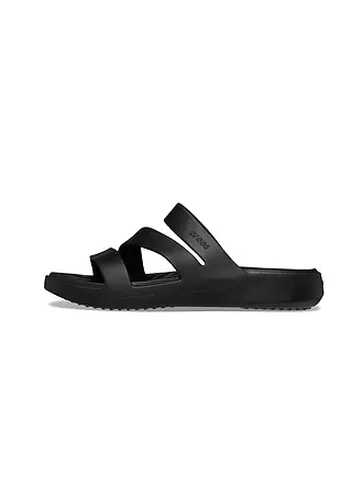 CROCS | Damen Badepantoffeln Getaway Strappy | hellgrau