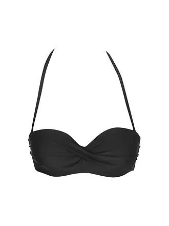 DARLING HARBOUR | Damen Bikinioberteil Twisted | schwarz