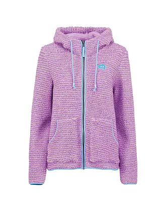 E9 | Damen Kletter Fleecejacke Rosy Hoodie | pink