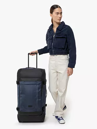 EASTPAK | Reisetrolley Tranverz L Cnnct Accent Grey | blau