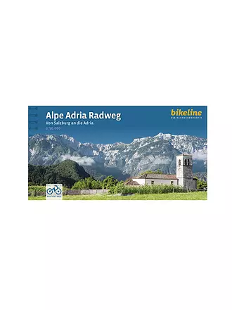 ESTERBAUER | Wanderkarte Bikeline Alpe Adria Radweg | keine Farbe