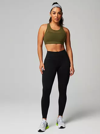 FABLETICS | Damen Fitnesstight Define PowerHold® High-Waist | dunkelrot