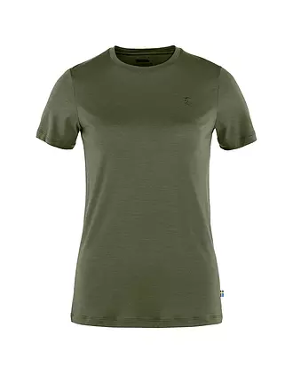 FJÄLLRÄVEN | Damen T-Shirt Abisko Wool SS W | 