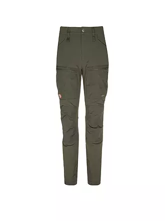 FJÄLLRÄVEN | Damen Wanderhose Keb Agile Winter | olive