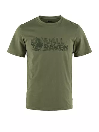 FJÄLLRÄVEN | Herren Funktionsshirt Lush Logo | olive