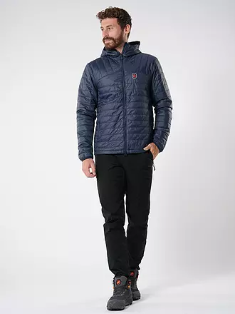 FJÄLLRÄVEN | Herren Isojacke Expedition X-Lätt Hoodie | dunkelblau