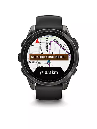 GARMIN |  GPS-Multisport-Smartwatch Fenix 8 Amoled Sapphire  47mm | grau