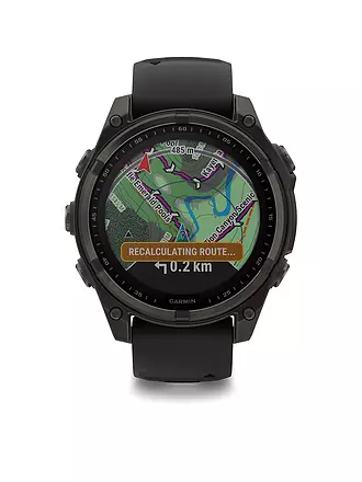 GARMIN |  GPS-Multisport-Smartwatch Fenix 8 Solar Sapphire  47mm | orange