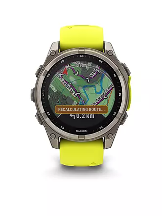 GARMIN |  GPS-Multisport-Smartwatch Fenix 8 Solar Sapphire  47mm | grau