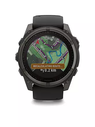 GARMIN |  GPS-Multisport-Smartwatch Fenix 8 Solar Sapphire  51mm | orange