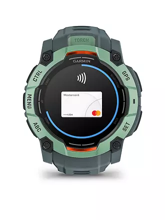 GARMIN | GPS-Multisport-Smartwatch Instinct® 3 50mm Amoled | hellgrün