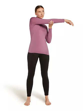 ICEBREAKER | Damen Funktionsshirt Merino 200 Oasis LS | lila