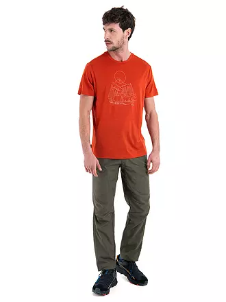 ICEBREAKER | Herren Funktionsshirt Merino 150 Tech Lite III Sunset Tech | 