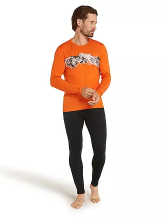 ICEBREAKER | Herren Funktionsshirt Merino 200 Oasis Thermo | orange