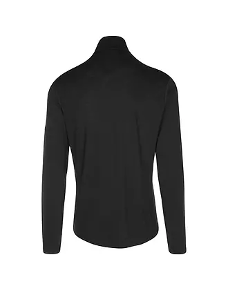 ICEBREAKER | Herren Unterzieh Zipshirt Oasis 200 | schwarz