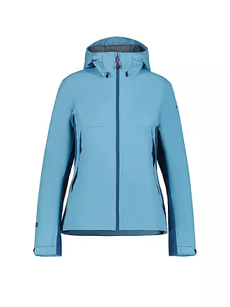 ICEPEAK | Damen Softshell Hybridjacke Bryant Hoodie | hellblau