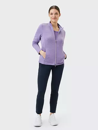 JOY | Damen Fitnessjacke Peggy | lila