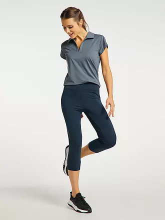 JOY | Damen Tight Nadine Body Fit 3/4 | dunkelblau