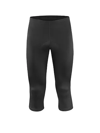 LÖFFLER | Herren Radhose Basic 3/4 | schwarz